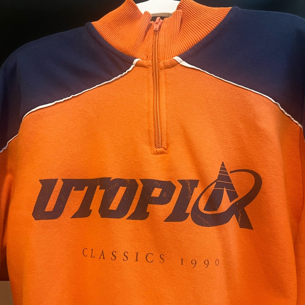 Utopia graphic sweatshirt